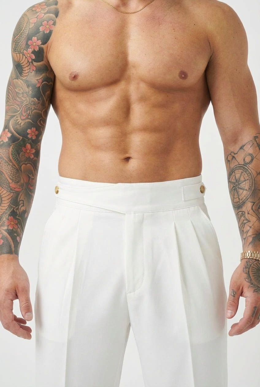 Lockhart Trousers - White