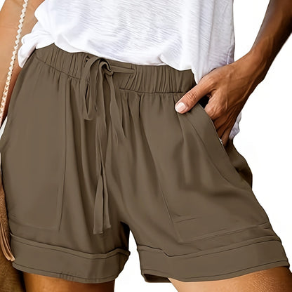 Maya Relaxed Drawstring Shorts