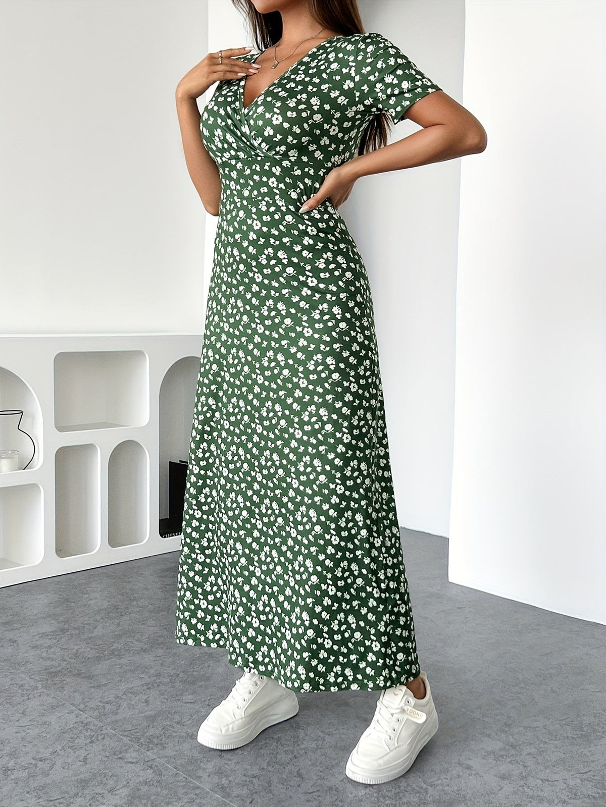 Isla Ruffle Knit Dress