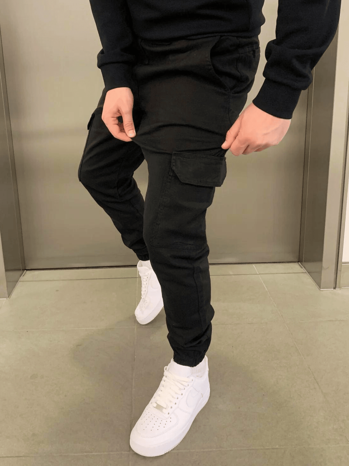 Olympus Cargo Jogger - Black