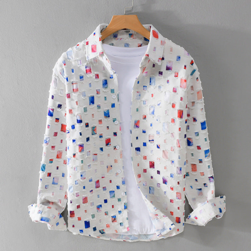 MOSAIC - COLLARED SHIRT