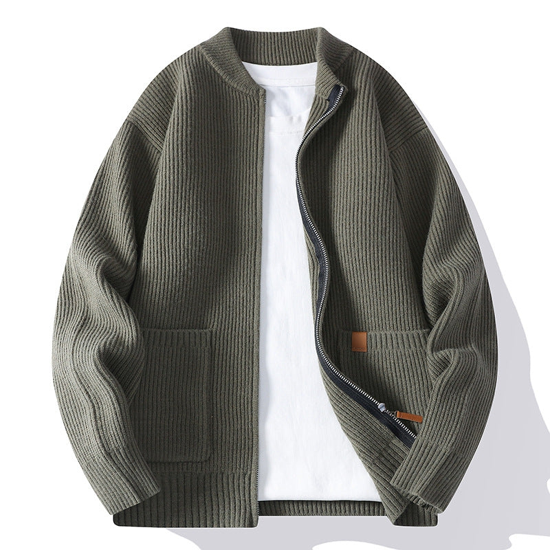HENLEY MERINO FLEECE JACKET
