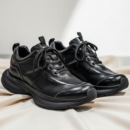 ALVERTON LEATHER TRAINERS