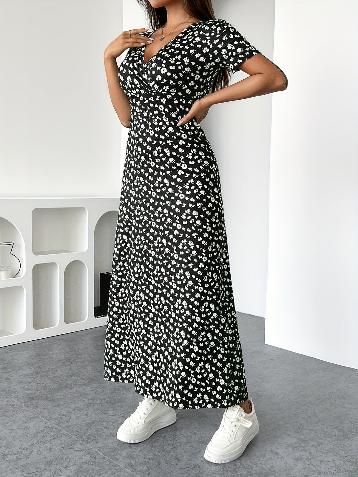 Isla Ruffle Knit Dress