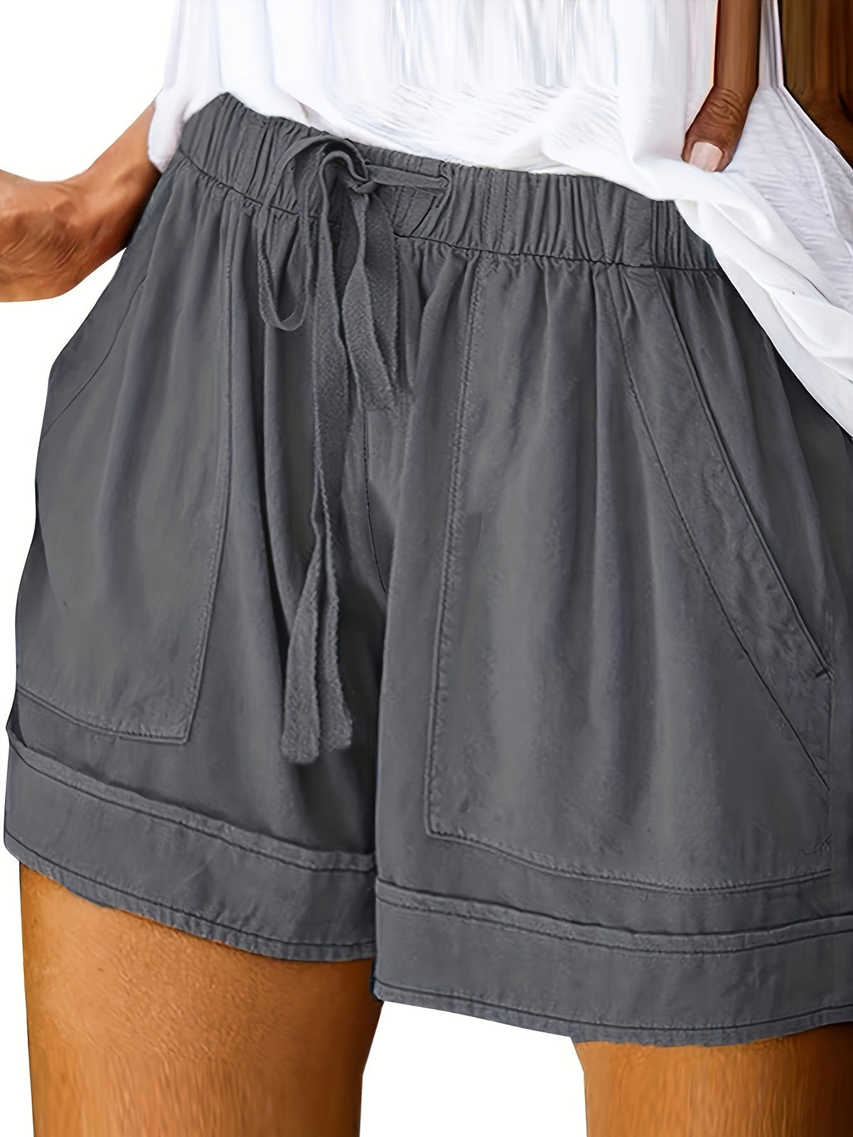 Maya Relaxed Drawstring Shorts