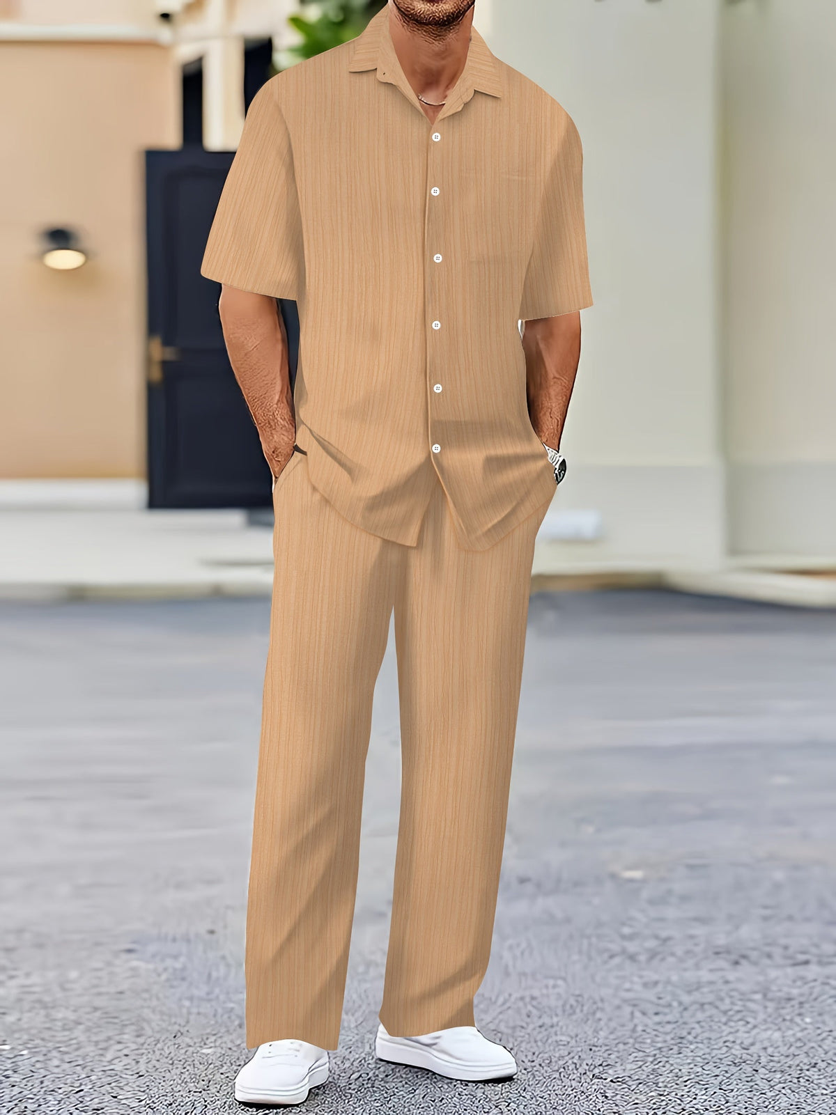 Elias Striped Two-Piece Summer Set