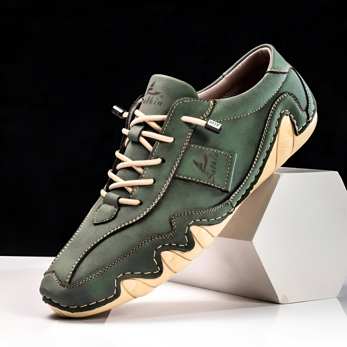 Halden Leather Trainer
